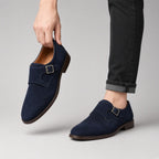 Boucle Simple Daim Marine