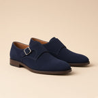 Boucle Simple Daim Marine