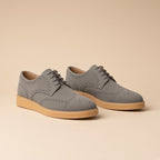 Derby Brogue Daim Gris