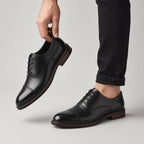 Richelieu Cap-Toe Noir