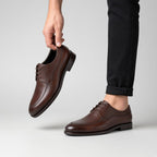Derby Grainé Marron