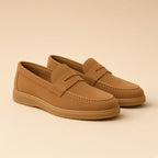 Penny Loafer Daim Cognac