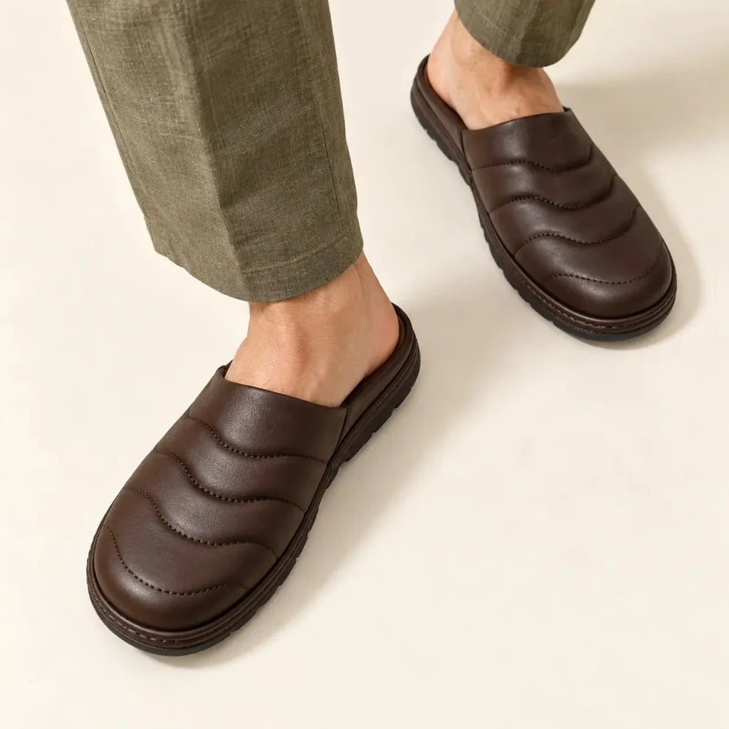 Sabot Classique Confort Homme Expresso Matelassé