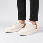 Sneaker Crème Talon Camel