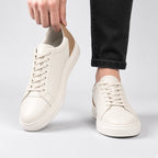 Sneaker Crème Talon Camel