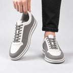 Sneaker Runner Gris & Blanc